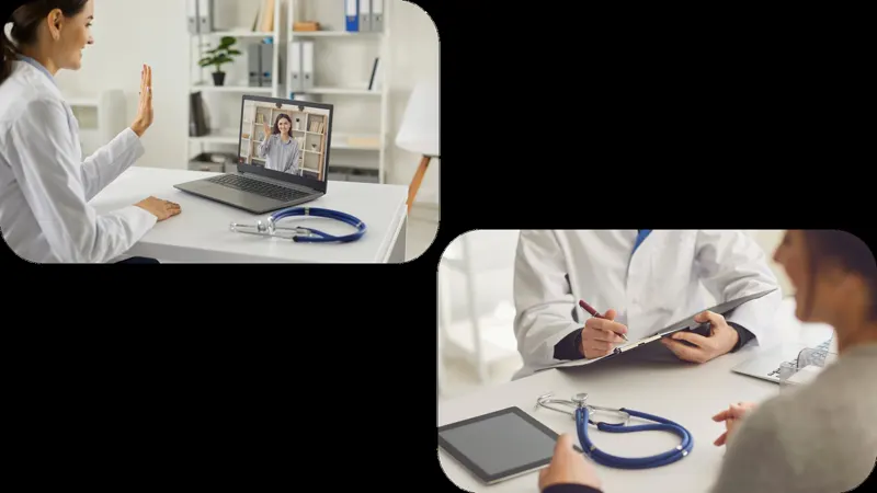 Consulta on-line por vídeo